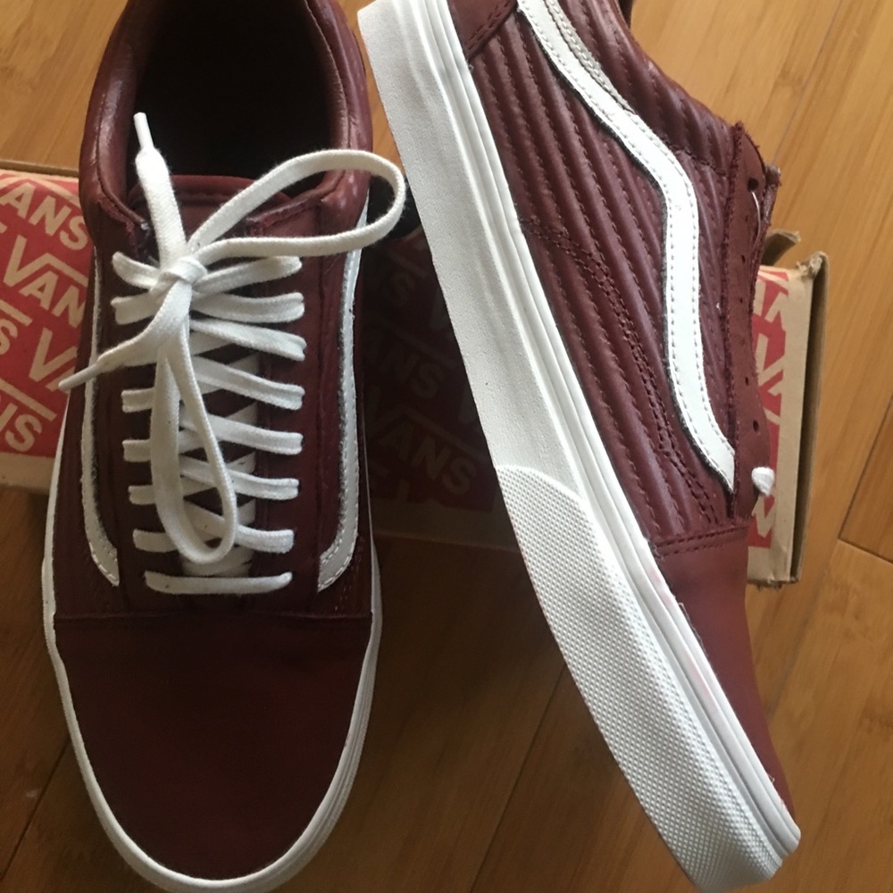 Vans classic leather